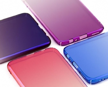 MP-005 Anti Scratch Colorful Aurora Gradient Color Case Phone
