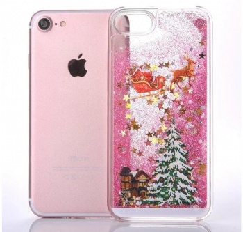  MP-007 Christmas Liquid sand Soft TPU Case	