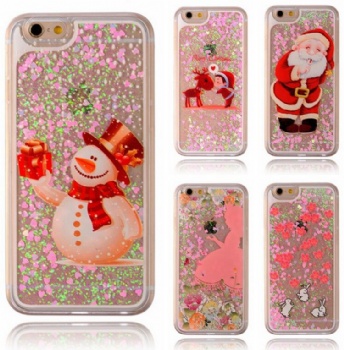  MP-008 Christmas Liquid sand Soft TPU Case	