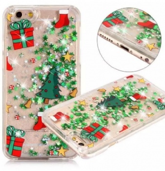  MP-009 Christmas Liquid sand Soft TPU Case	