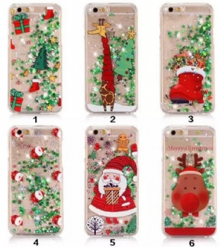  MP-009 Christmas Liquid sand Soft TPU Case	